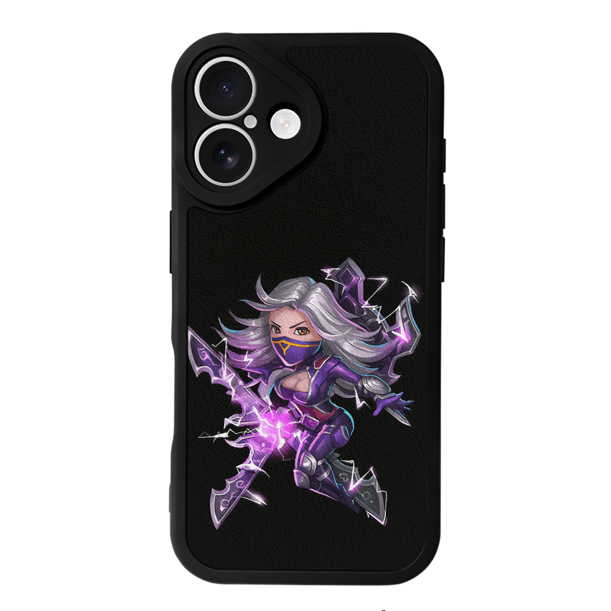 リーグ・オブ・レジェンド League of Legends LOL 【iPhone 16シリーズ対応】シリコンスマホケース（レザー調） 材質：シリコン